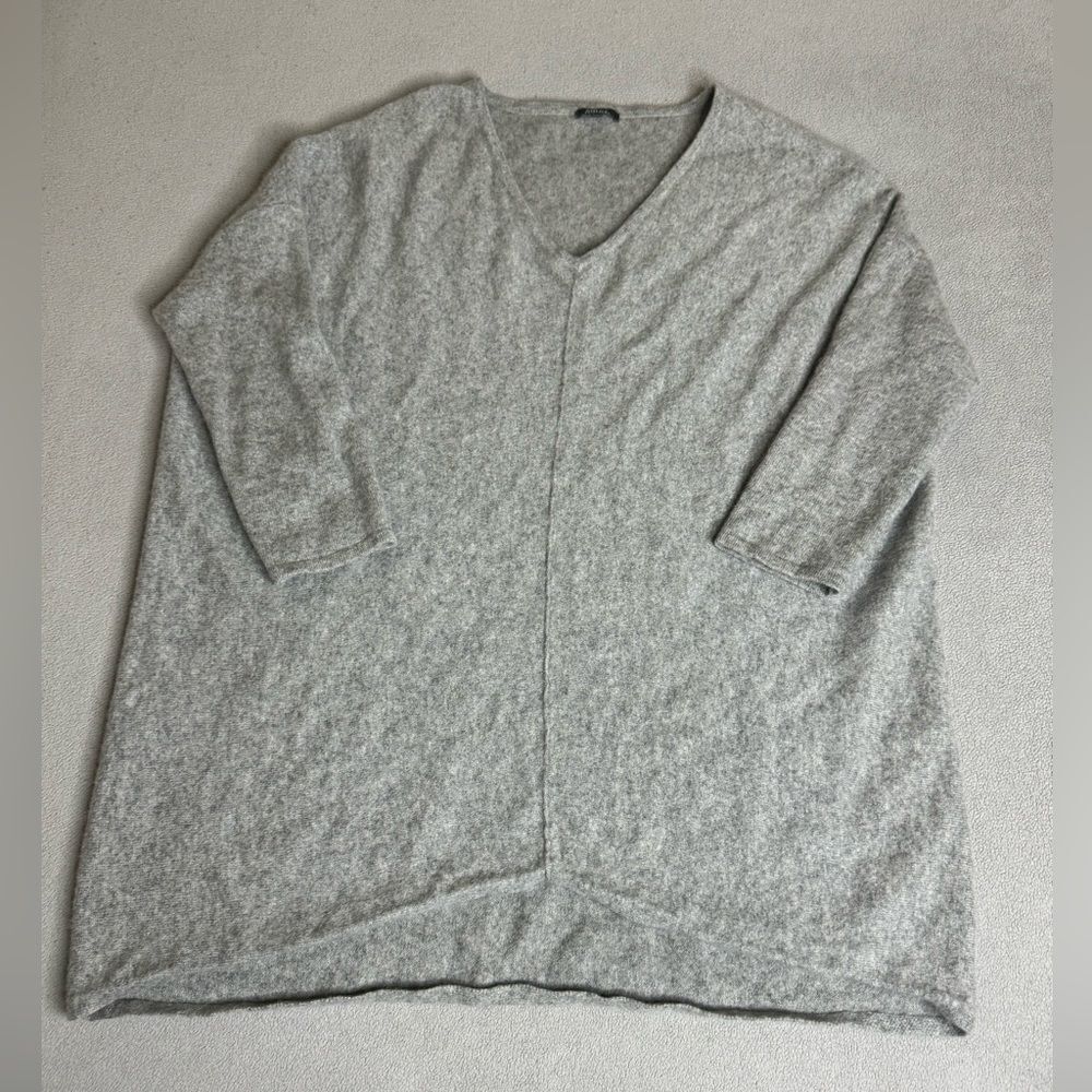 Pure Amici Women’s Gray 100% Cashmere Sweater Size S/M